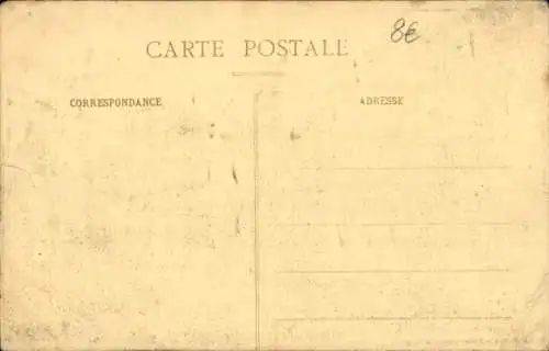 Ak Lure Haute Saône, Place de la Poste