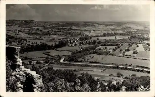 Ak Vézelay Yonne, Gesamtansicht