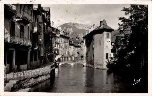 Ak Annecy Haute Savoie, Altstadt