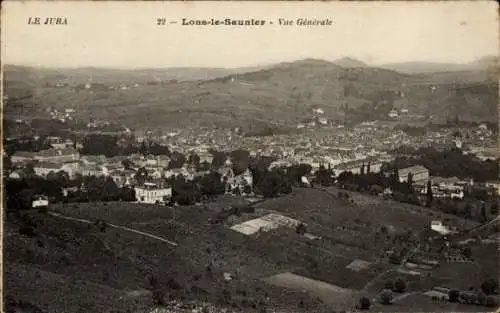 Ak Lons le Saunier Jura, Gesamtansicht