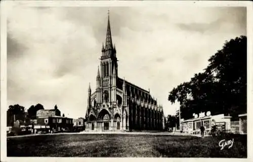 Ak Bonsecours Seine Maritime, Basilika