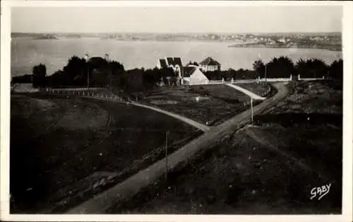 Ak Saint Jacut de la Mer Cotes d'Armor, Blick vom Glockenturm