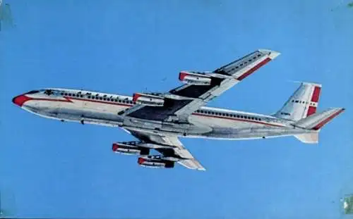 Ak Amerikanisches Passagierflugzeug, American Airlines 707 Jet