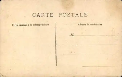 Ak Brevet de Cornard, gehörnter Mann