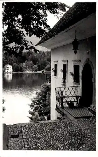 Foto Bled Slowenien, Seeblick vom Haus aus