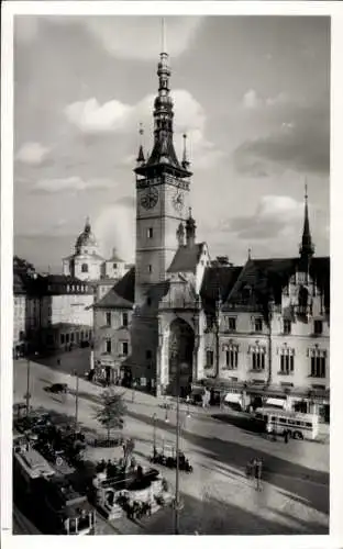 Ak Olomouc Olmütz Stadt, Rathaus