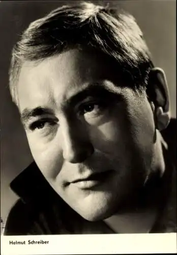 Ak Schauspieler Helmut Schreiber, Portrait