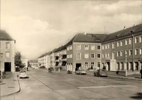 Ak Schwarze Pumpe Spremberg in der Lausitz, Ernst Thälmann Straße