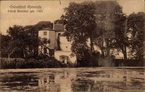 Ak Aabenraa Apenrade Dänemark, Schloss Brunlund