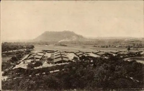 Ak Eglosheim Ludwigsburg in Baden Württemberg, Blick auf Kriegsgefangenenlager