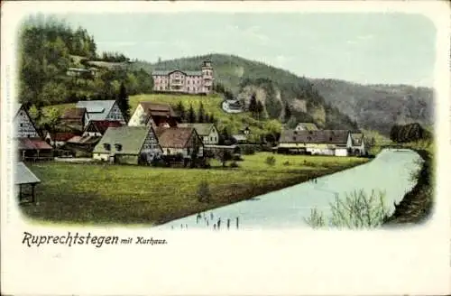 Ak Rupprechtstegen Hartenstein an der Pegnitz Mittelfranken, Kurhaus, Hotel