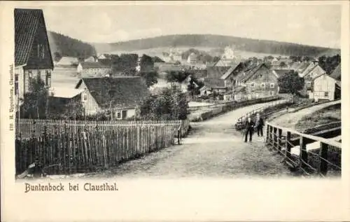 Ak Buntenbock Clausthal Zellerfeld Oberharz, Gesamtansicht