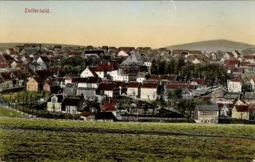 Ak Clausthal Zellerfeld im Oberharz, Gesamtansicht