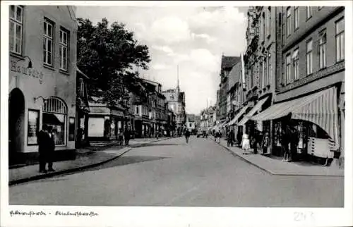 Ak Ostseebad Eckernförde, Kieler Straße, Geschäfte