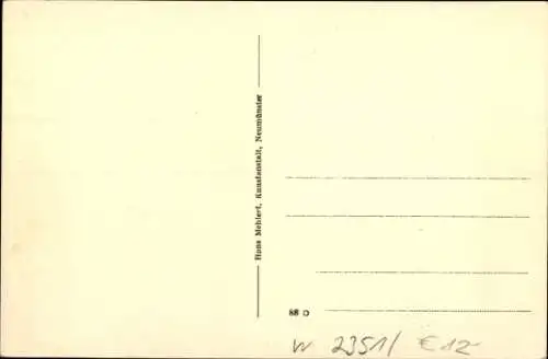 Ak Rickling in Holstein, Haus Salem, Gastraum