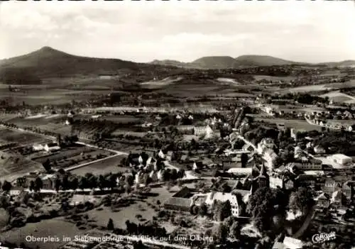 Ak Oberpleis Königswinter am Rhein, Totalansicht, Siebengebirge, Oelberg