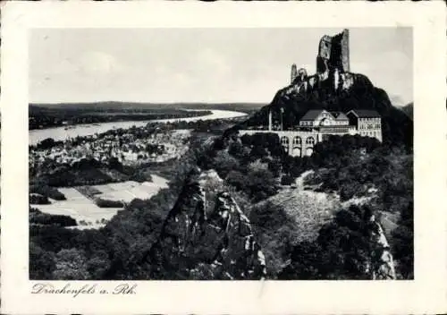 Ak Königswinter am Rhein, Drachenfels