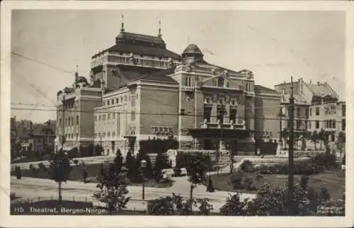 Ak Bergen Norwegen, Theater