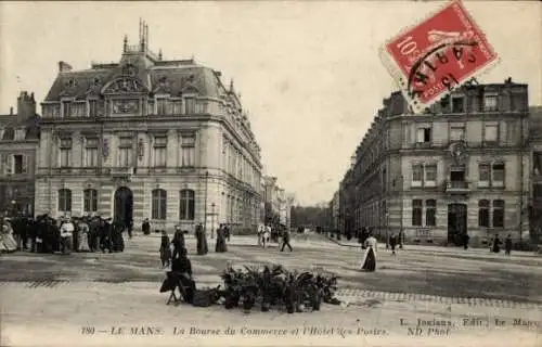 Ak Le Mans Sarthe, Bourse du Commerce, Hotel des Postes