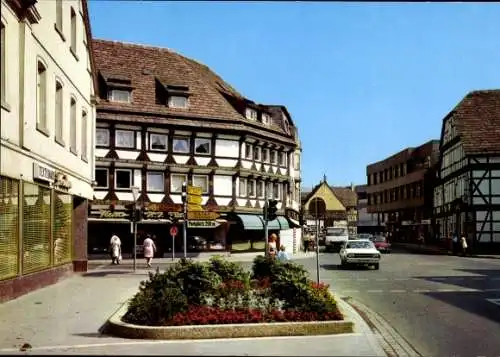 Ak Höxter an der Weser, Westerbachstraße, Marktstraße