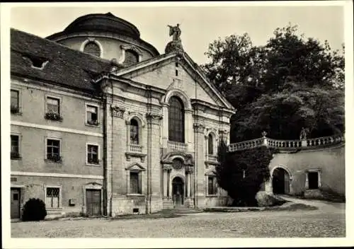 Ak Kelheim an der Donau Niederbayern, Kloster Weltenburg, Benediktinerabteikirche