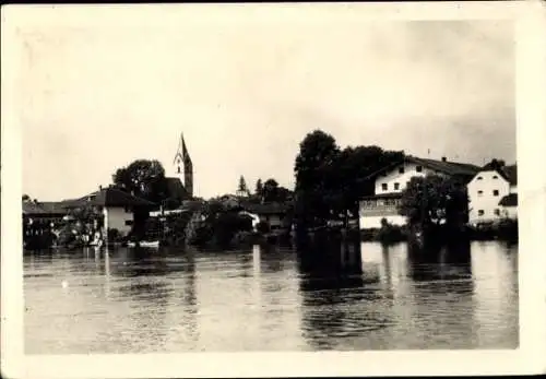 Ak Seebruck am Chiemsee Oberbayern, Teilansicht