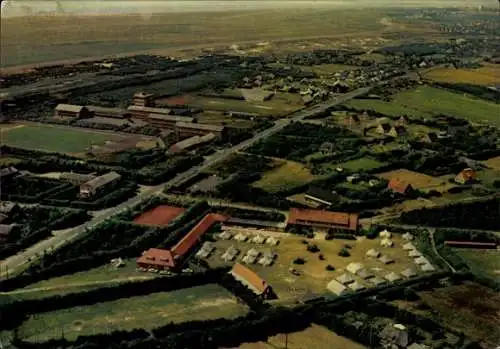 Ak Böhl Sankt Peter Ording, Fliegeraufnahme