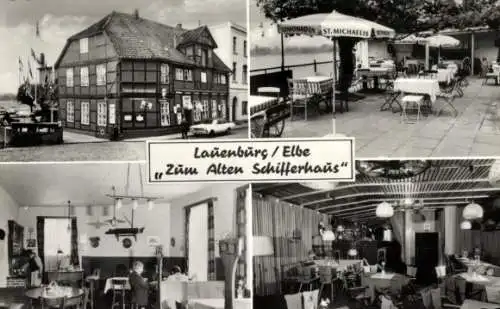 Ak Lauenburg an der Elbe, Zum Alten Schifferhaus, Inh. Rudolf Ellerbrock