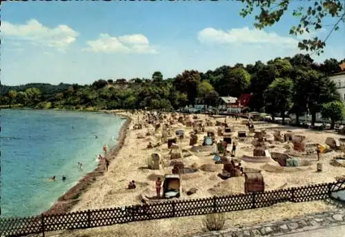 Ak Möltenort Heikendorf an der Kieler Förde, Strand