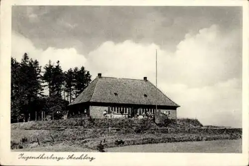 Ak Ostseebad Eckernförde, Jugendherberge Aschberg