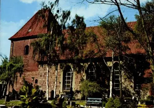 Ak Ostseebad Grömitz in Holstein, St. Nicolaikirche, Südansicht