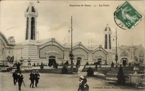 Ak Nancy Meurthe et Moselle, Exposition de Nancy, Les Palais