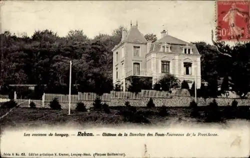 Ak Rehon Meurthe et Moselle, Chateau de la Direction des Hauts Fourneaux de la Providence