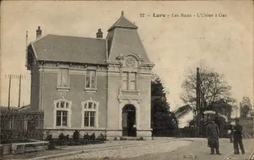 Ak Lure Haute Saône, Les Bains, L'Usine a Gaz