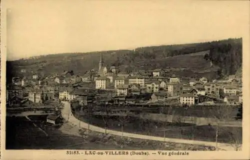 Ak Lac oder Villers Doubs, Panorama