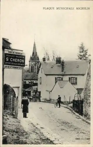 Ak Saint Chéron Essonne, Michelin Municipal Plate