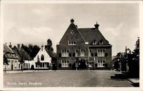 Ak Boxtel Nordbrabant Niederlande, Markt, Rathaus