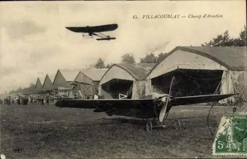 Ak Vélizy Villacoublay Yvelines, Luftfahrtbereich