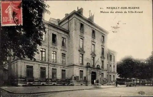 Ak Neuilly sur Marne Seine Saint Denis, Maison des Allenes de Ville-Evrard