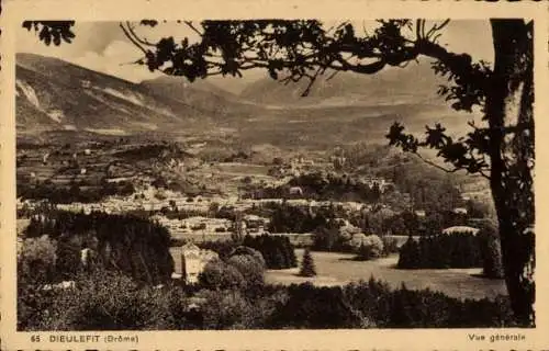 Ak Dieulefit Drome, Panorama