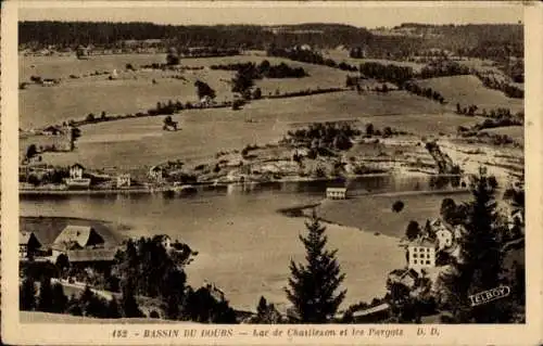 Ak Le Lac de Chaillexon Villers le Lac Doubs, Pargots