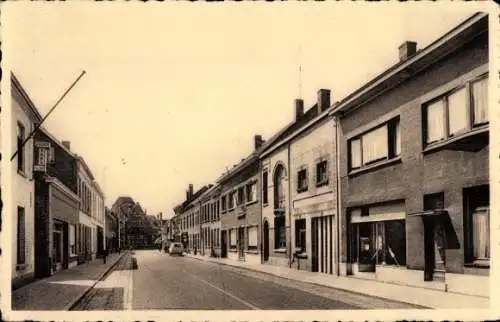 Ak Essen Flandern Antwerpen, Stationstraat