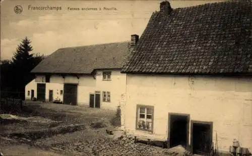 Ak Francorchamps Wallonien Lüttich, Fermes anciennes a Neuville