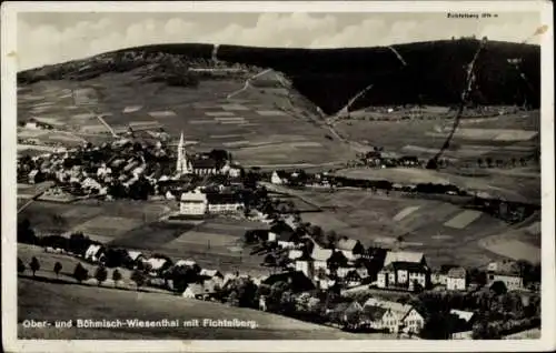 Ak Loučná pod Klínovcem Böhmisch Wiesenthal Region Aussig, Oberwiesenthal, Fichtelberg