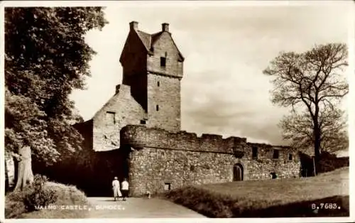 Ak Dundee Schottland, Mains Castle