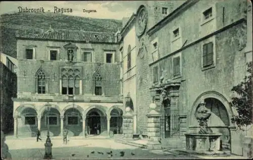 Ak Ragusa Dubrovnik Kroatien, Dogana