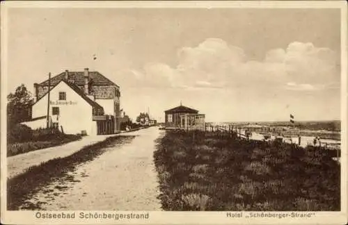 Ak Schönbergerstrand Schönberg in Holstein, Hotel Schönberger-Strand