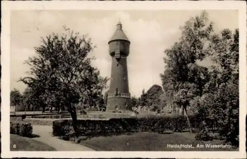 Ak Heide in Holstein, Wasserturm