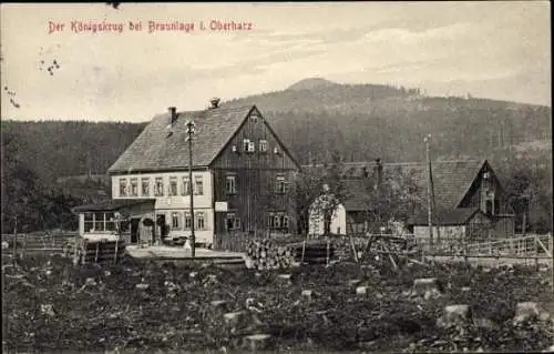 Ak Braunlage im Oberharz, Königskrug