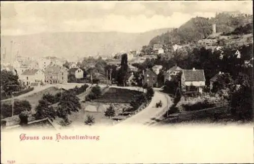 Ak Hohenlimburg Hagen in Westfalen, Panorama